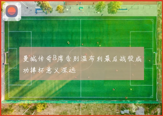 曼城传奇B席告别温布利最后战役成功捧杯意义深远